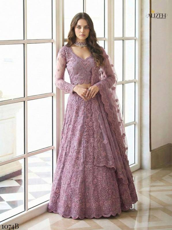 Alizeh Bridal Heritage 1074 Affordable lehenga choli in Bangalore